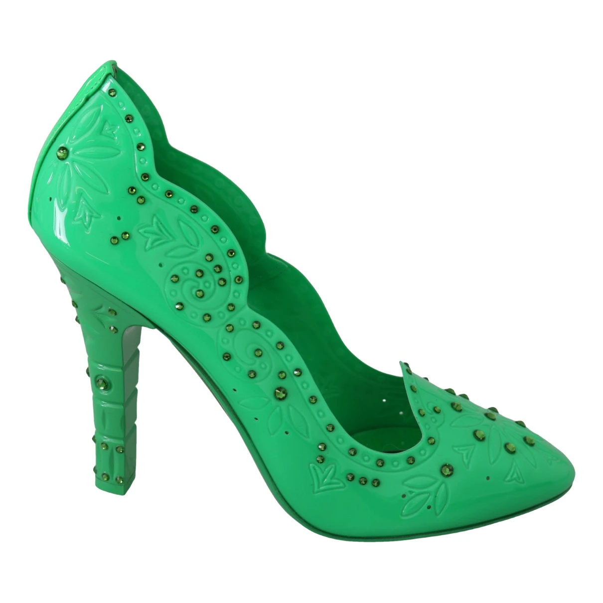 Pre-owned Dolce & Gabbana Heels In Green