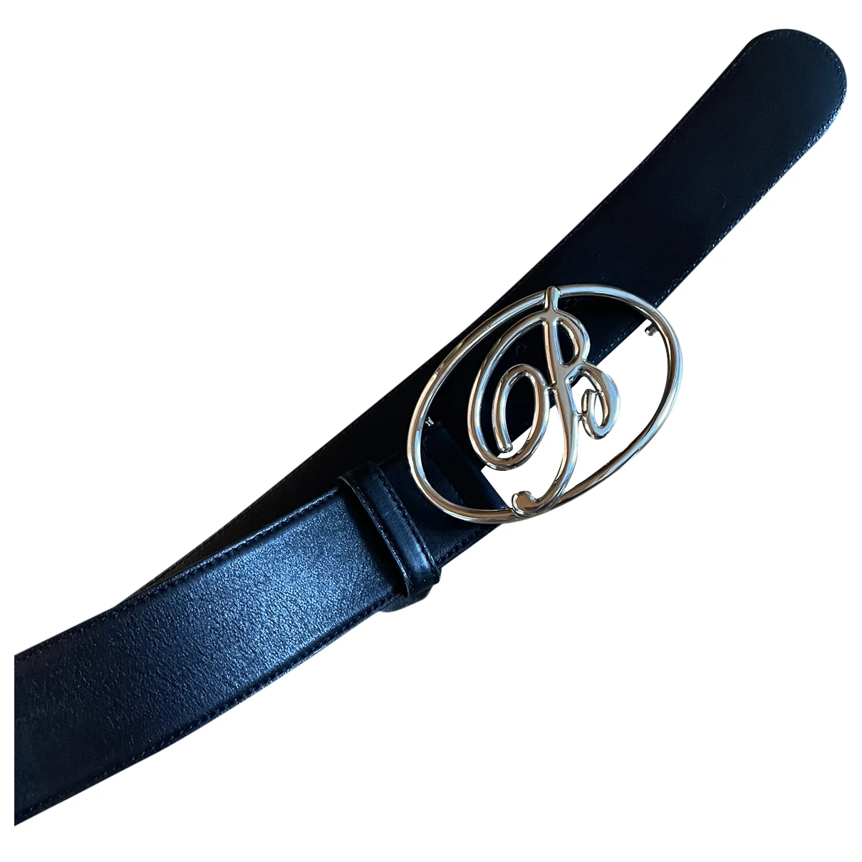 Pre-owned Blumarine Belt In Black