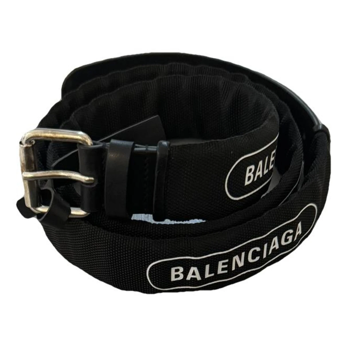 Pre-owned Balenciaga Leather Belt In Black