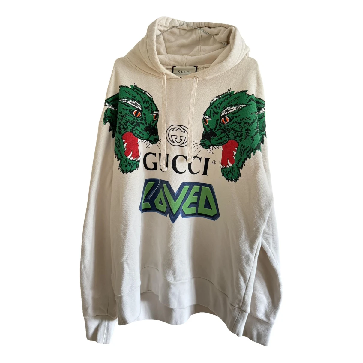 Pre-owned Gucci Sweatshirt In White