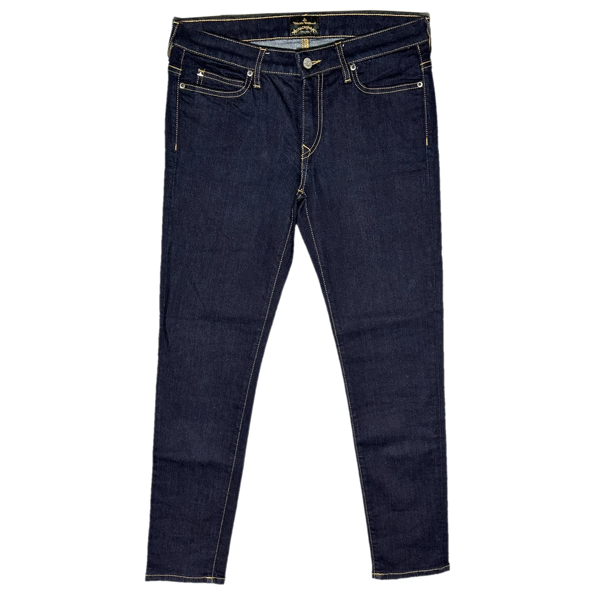 Pre-owned Vivienne Westwood Anglomania Slim Jeans In Blue