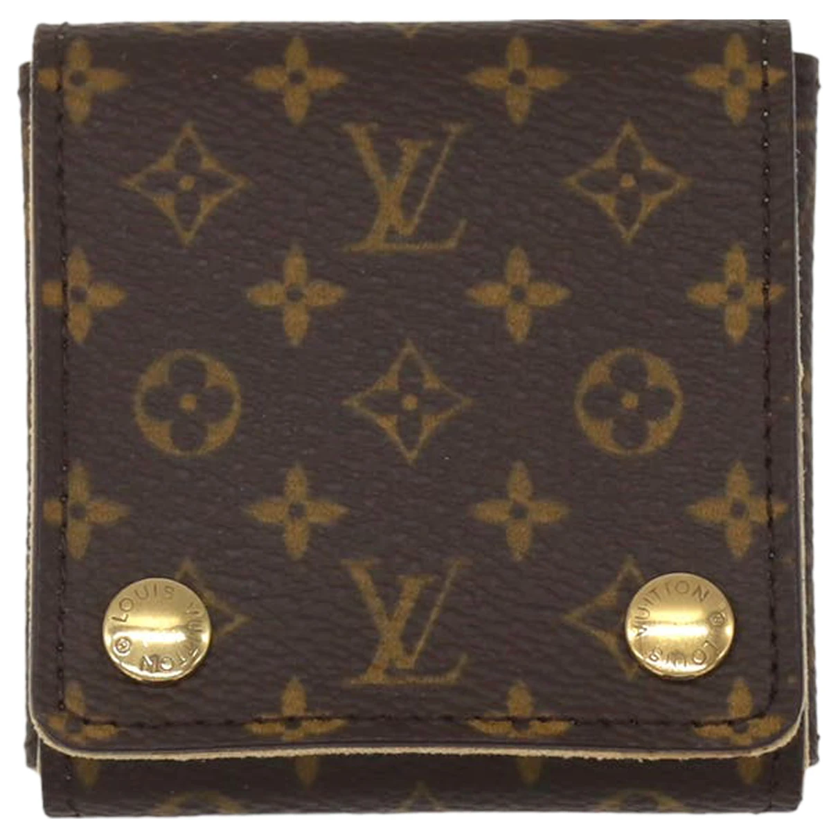 Pre-owned Louis Vuitton Leather Bag Charm In Brown
