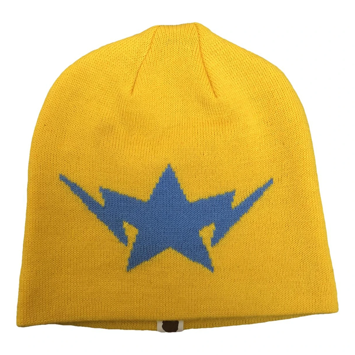 Pre-owned A Bathing Ape Wool Hat In Yellow