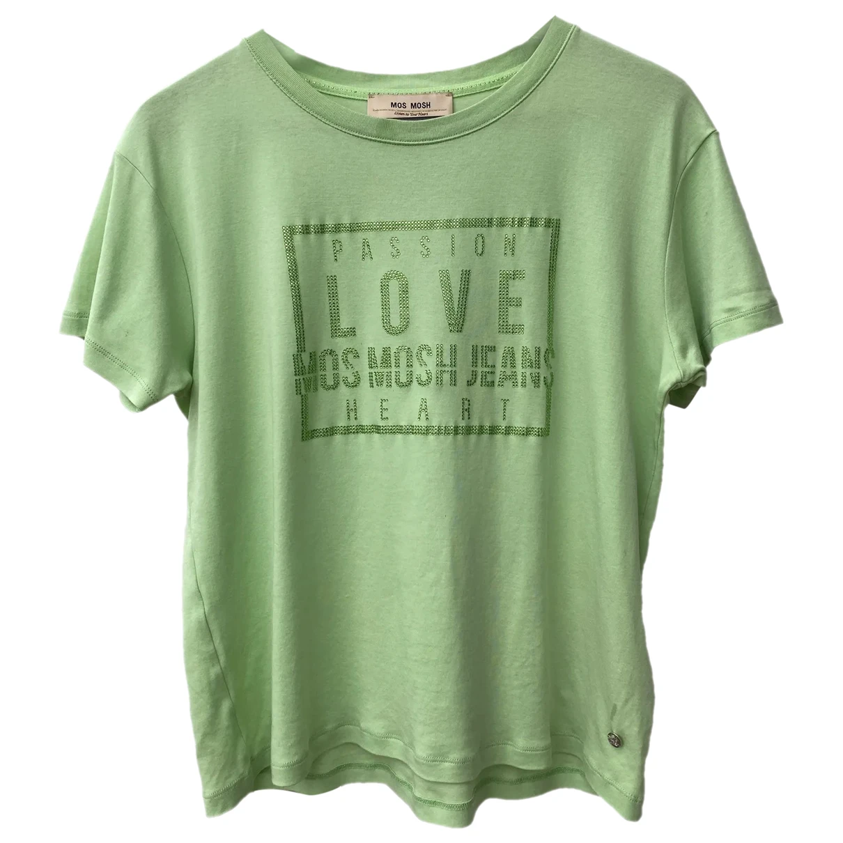 Pre-owned Mos Mosh T-shirt In Green