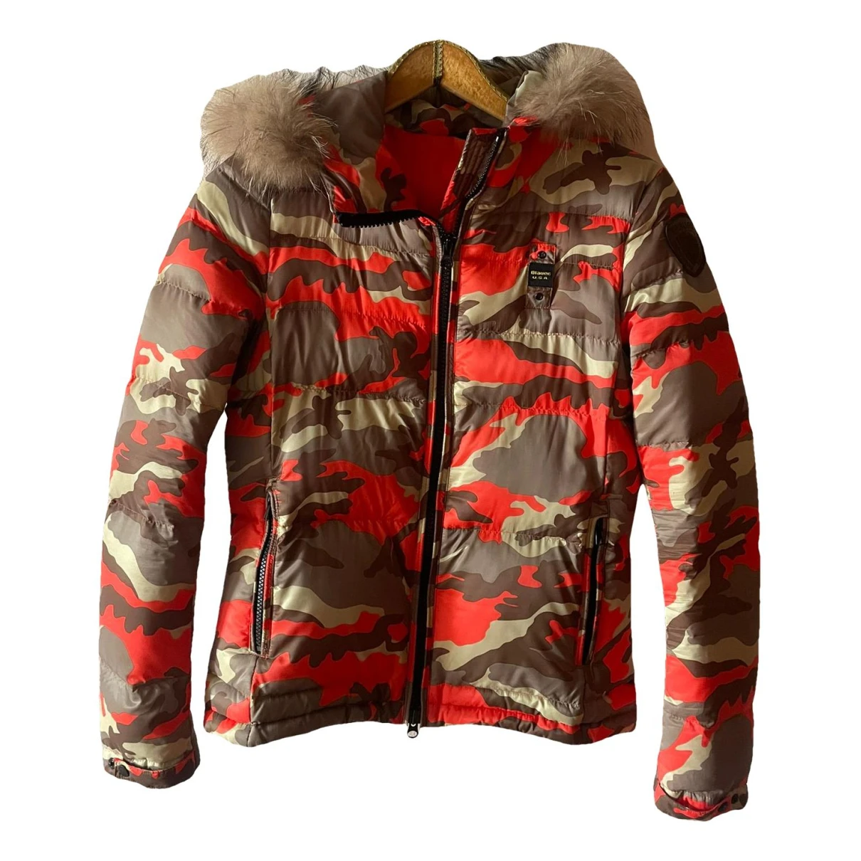 Pre-owned Blauer Jacket In Multicolour