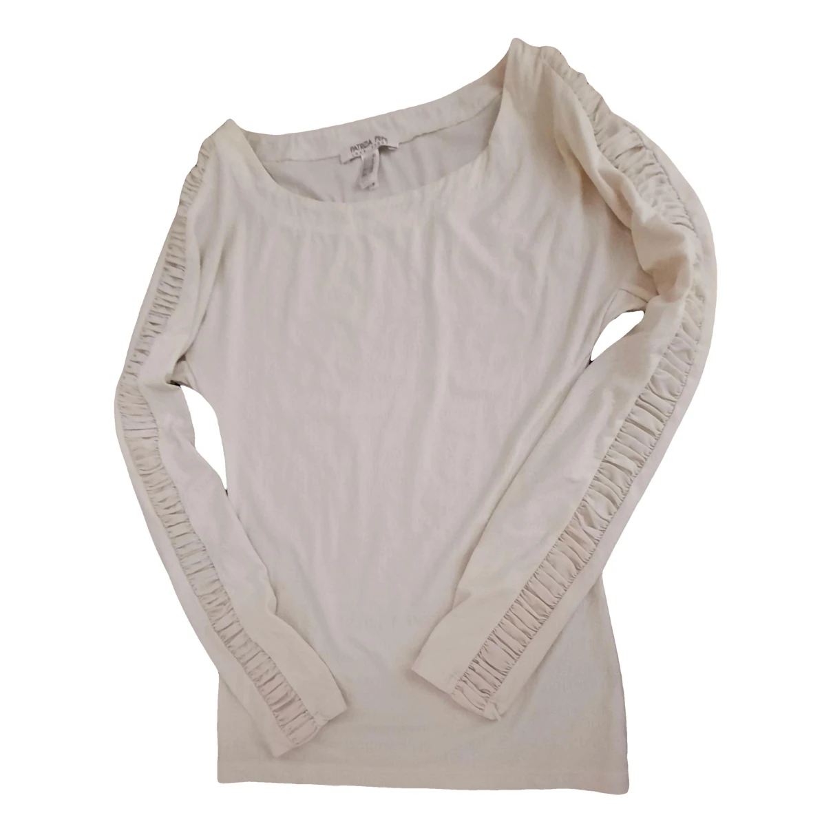 Pre-owned Patrizia Pepe T-shirt In Beige