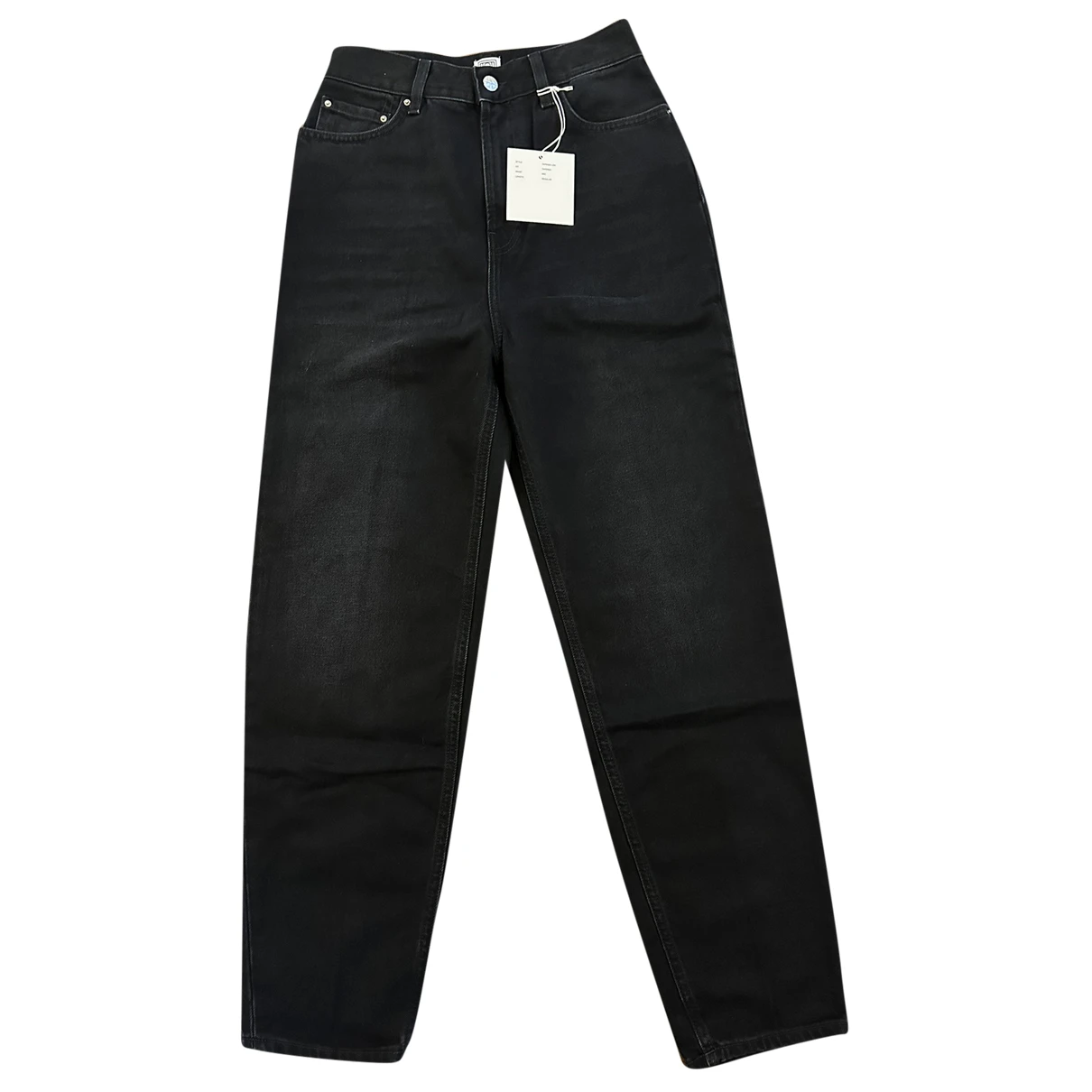 Pre-owned Totême Jeans In Black