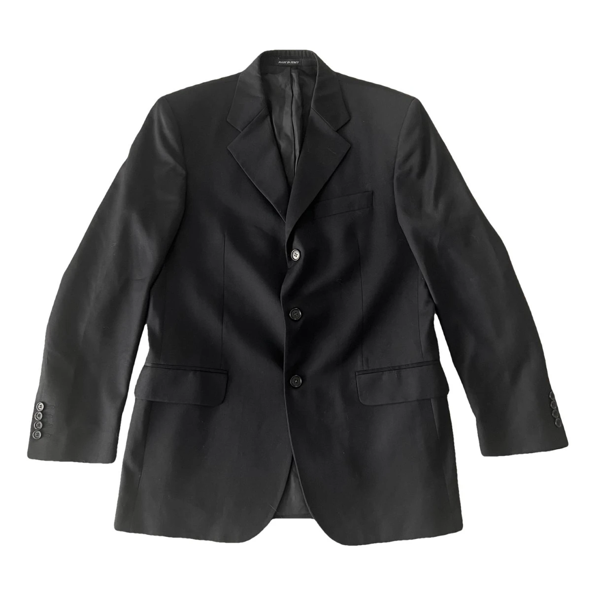 Pre-owned Saint Laurent Wool Suit In Black