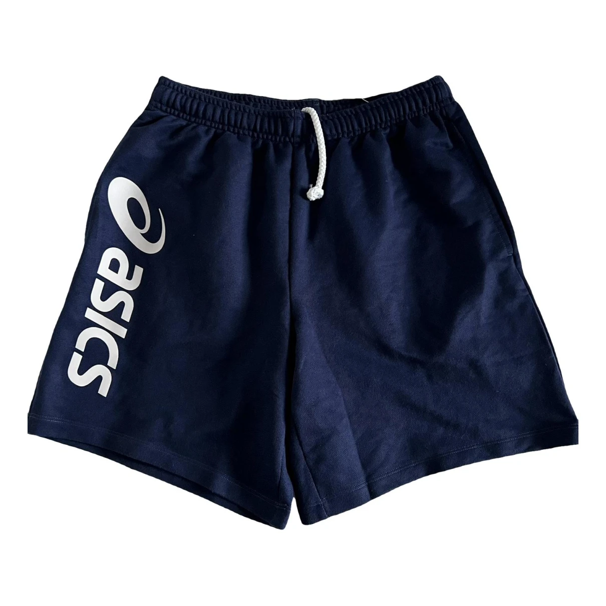 Pre-owned Asics Shorts In Navy