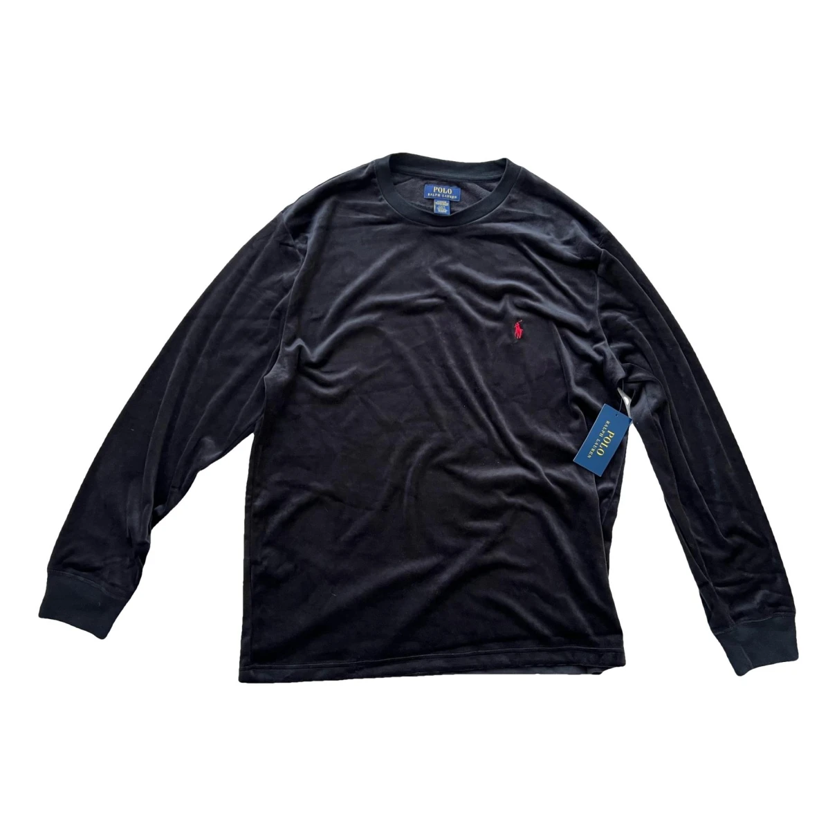 Pre-owned Polo Ralph Lauren Velvet Shirt In Black