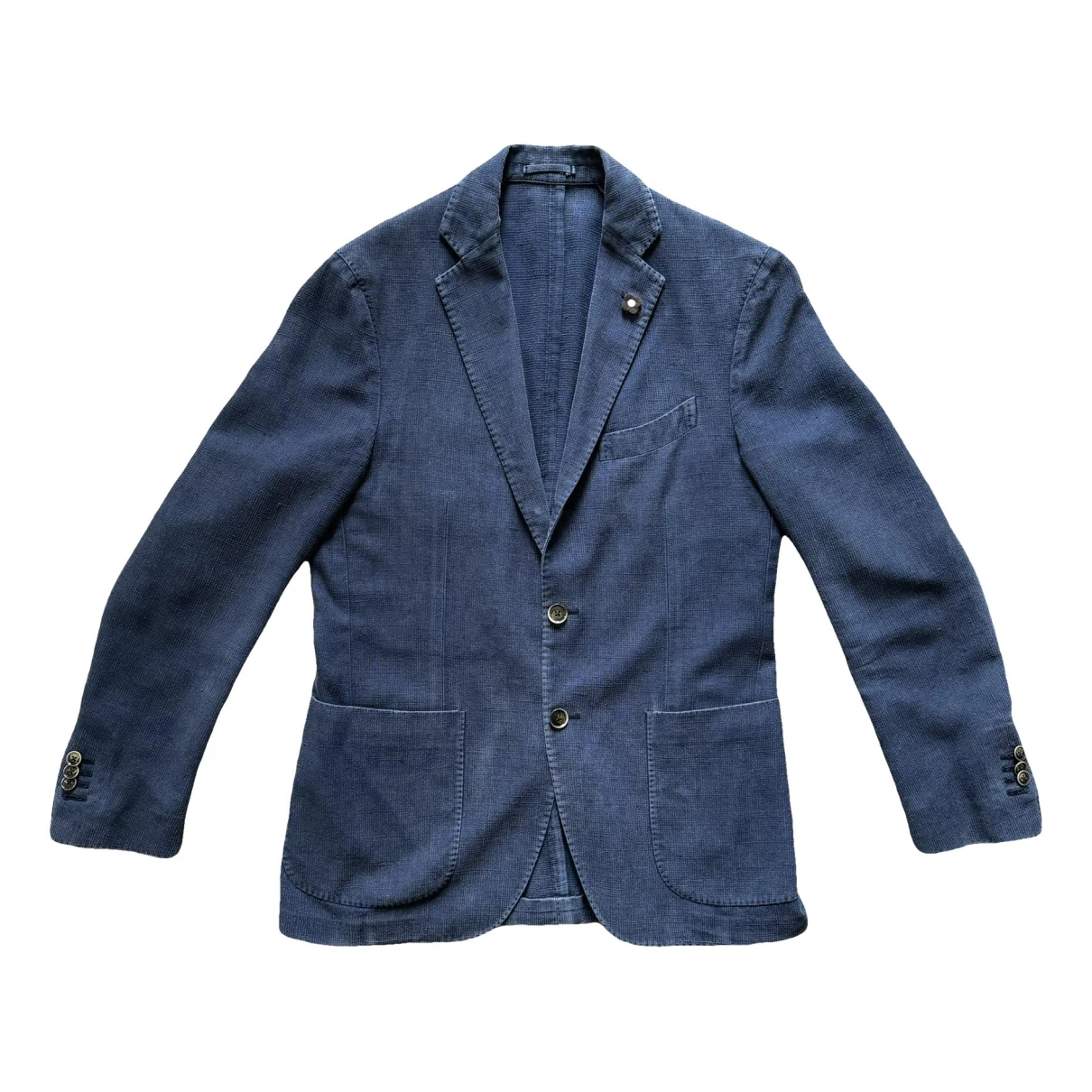 Pre-owned Lardini Suit In Blue