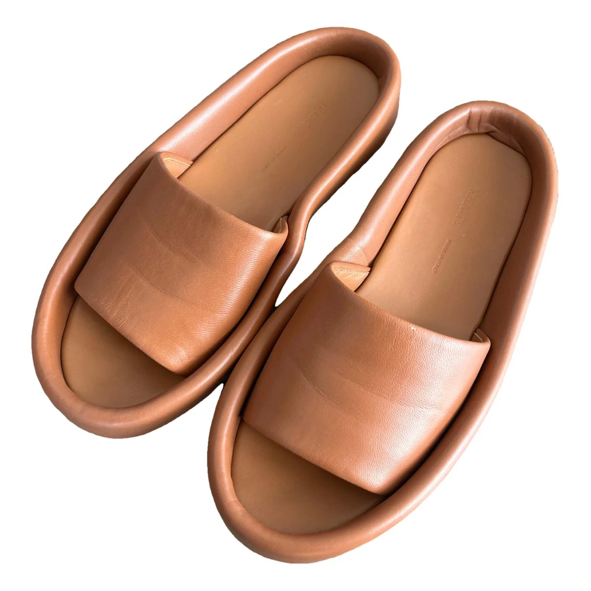 Pre-owned Khaite Leather Sandal In Other