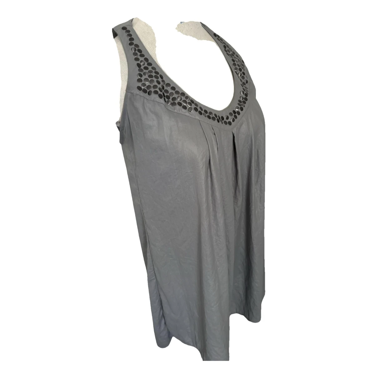 Pre-owned Patrizia Pepe Mid-length Dress In Grey