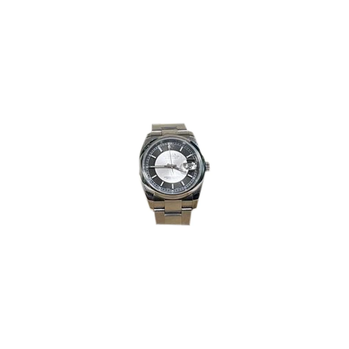Pre-owned Rolex Oyster Perpetual 36mm Watch In Silver