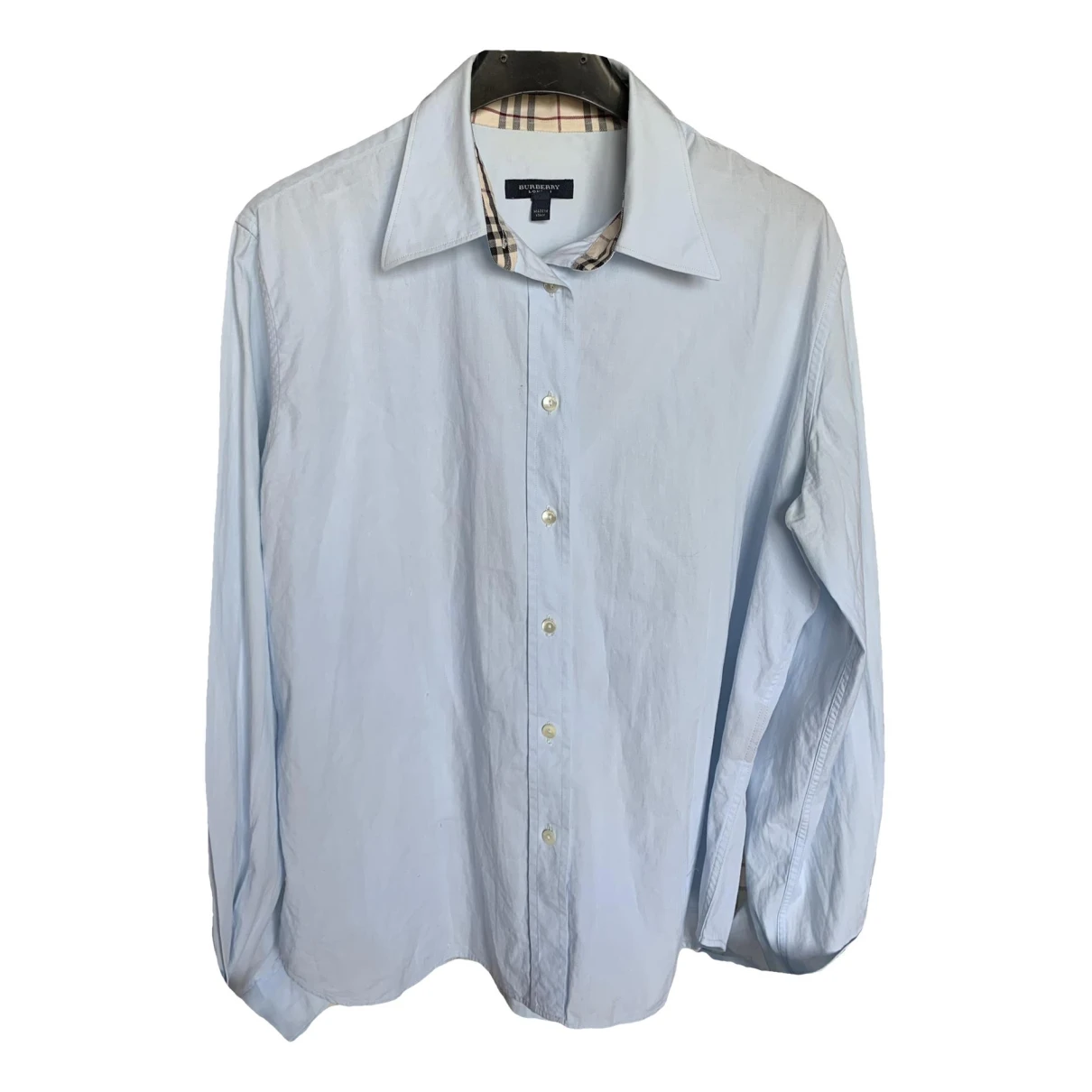 Pre-owned Burberry Blouse In Turquoise
