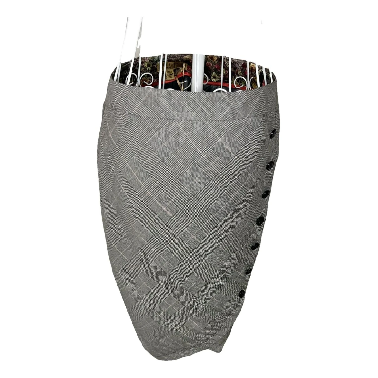 Pre-owned Ted Baker Mid-length Skirt In Grey
