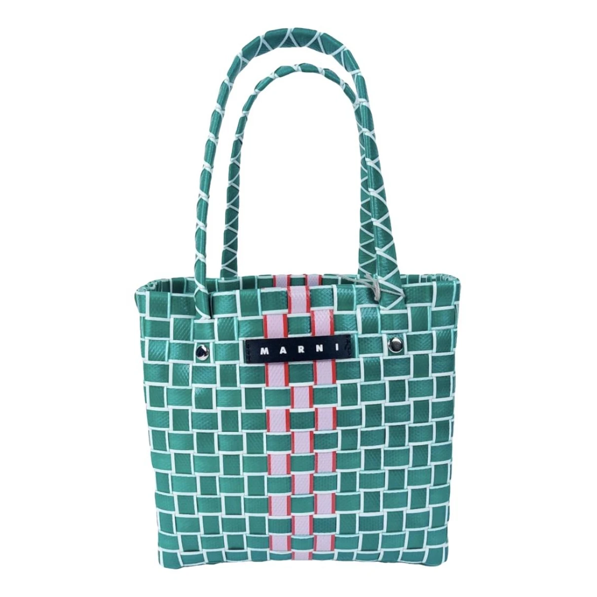 Pre-owned Marni Tote In Green