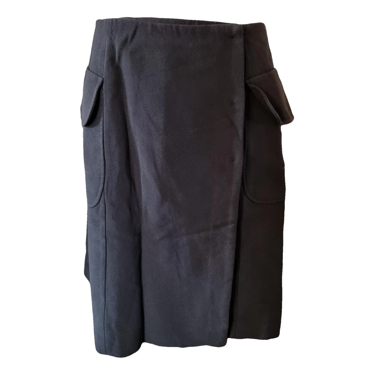 Pre-owned Miu Miu Skirt In Black