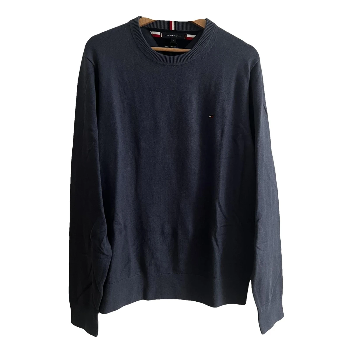 Pre-owned Tommy Hilfiger Cashmere Pull In Blue