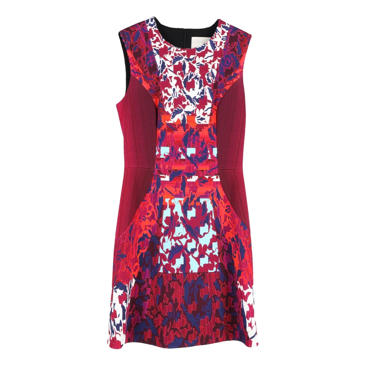 Pre-owned Peter Pilotto Mid-length Dress In Burgundy