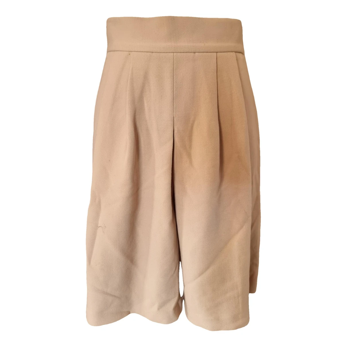 Pre-owned Altea Skirt In Beige