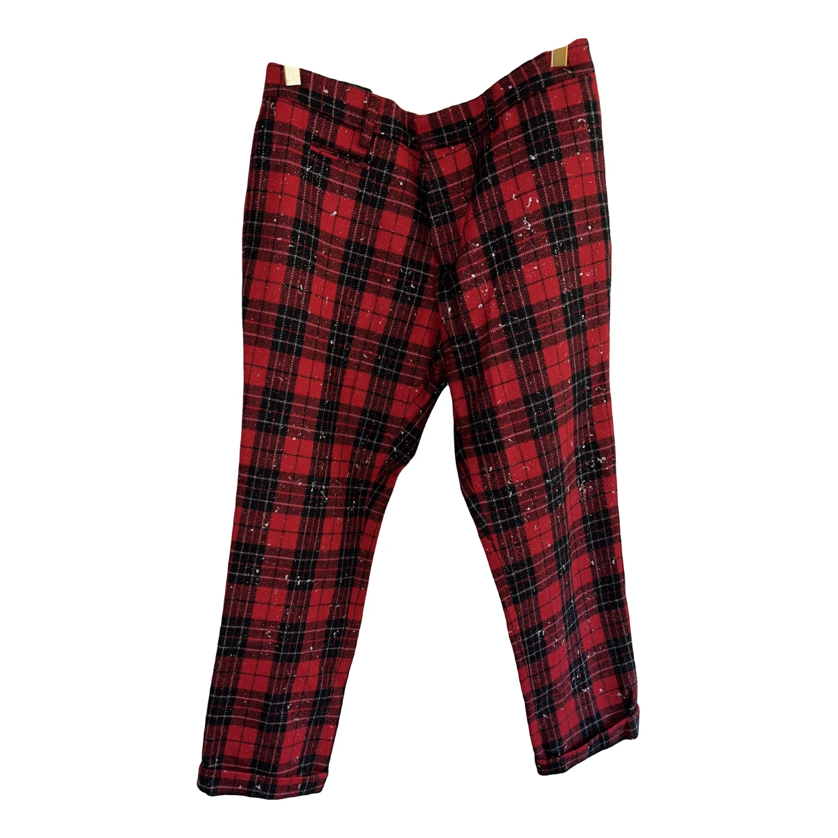 Pre-owned R13 Wool Trousers In Red