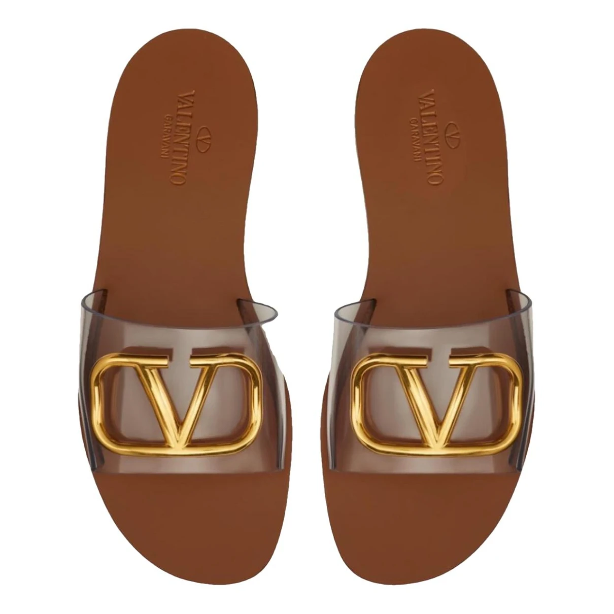 shoes Valentino Garavani sandals VLogo for Female Leather 38 EU. Used condition