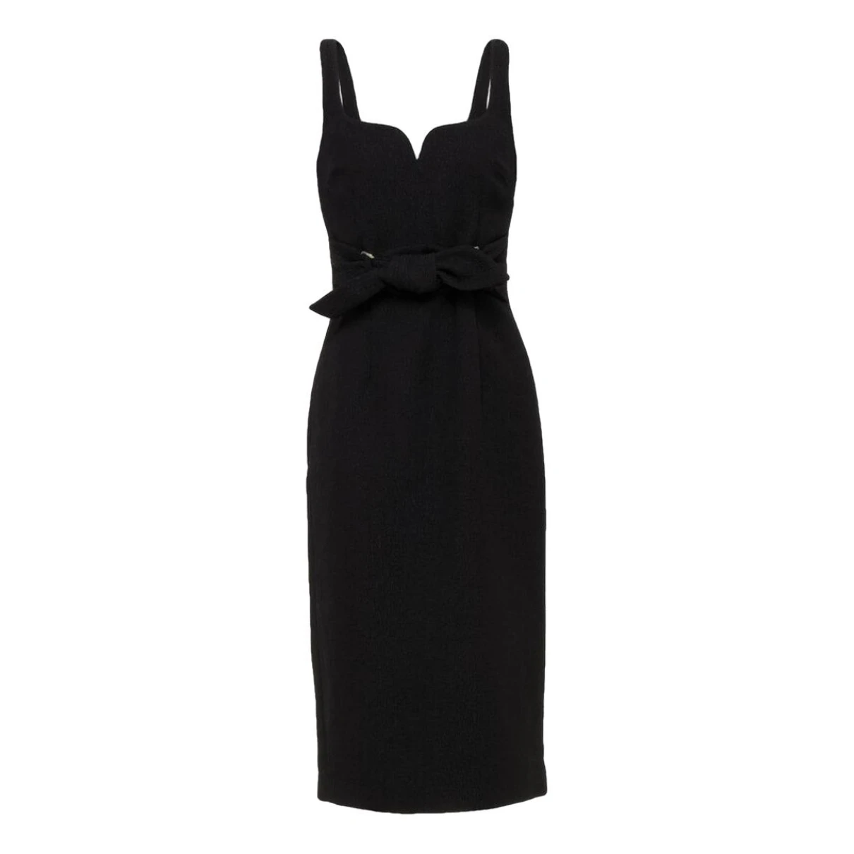 Pre-owned Rebecca Vallance Mid-length Dress In Black