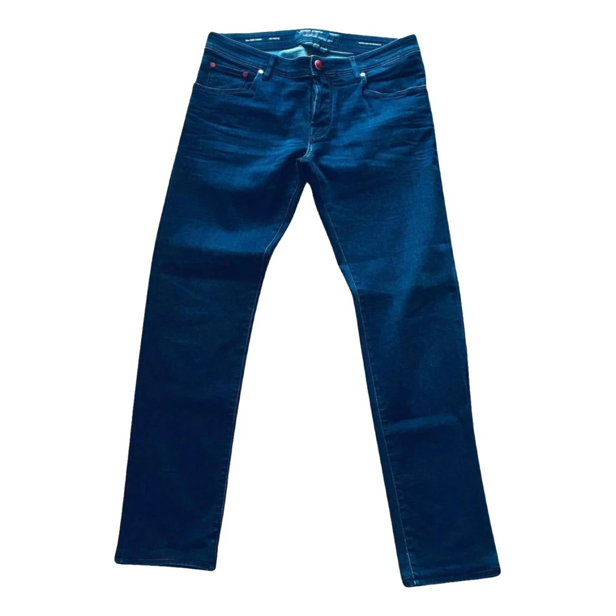 Pre-owned Jacob Cohen Trousers In Blue