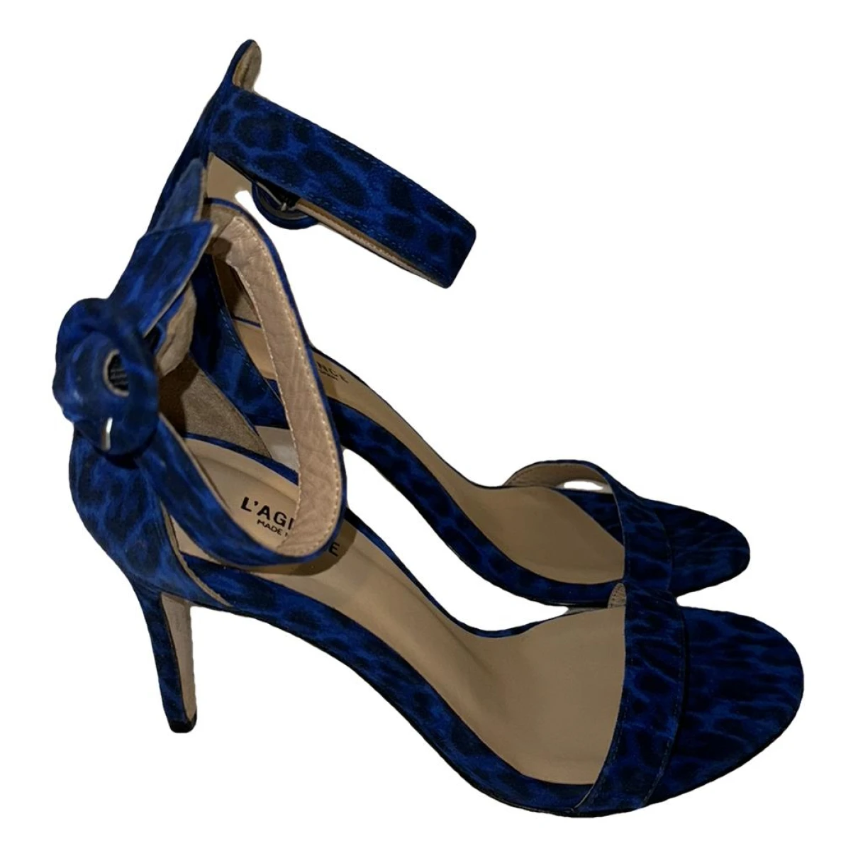 Pre-owned L Agence Heels In Blue
