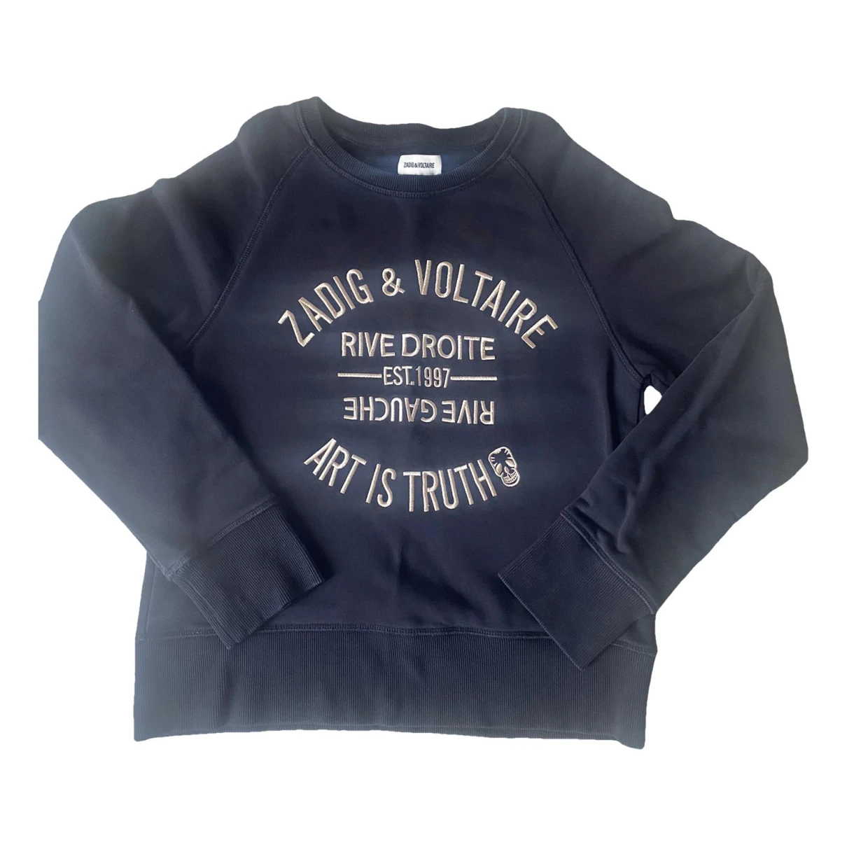 Pre-owned Zadig & Voltaire Sweatshirt In Black