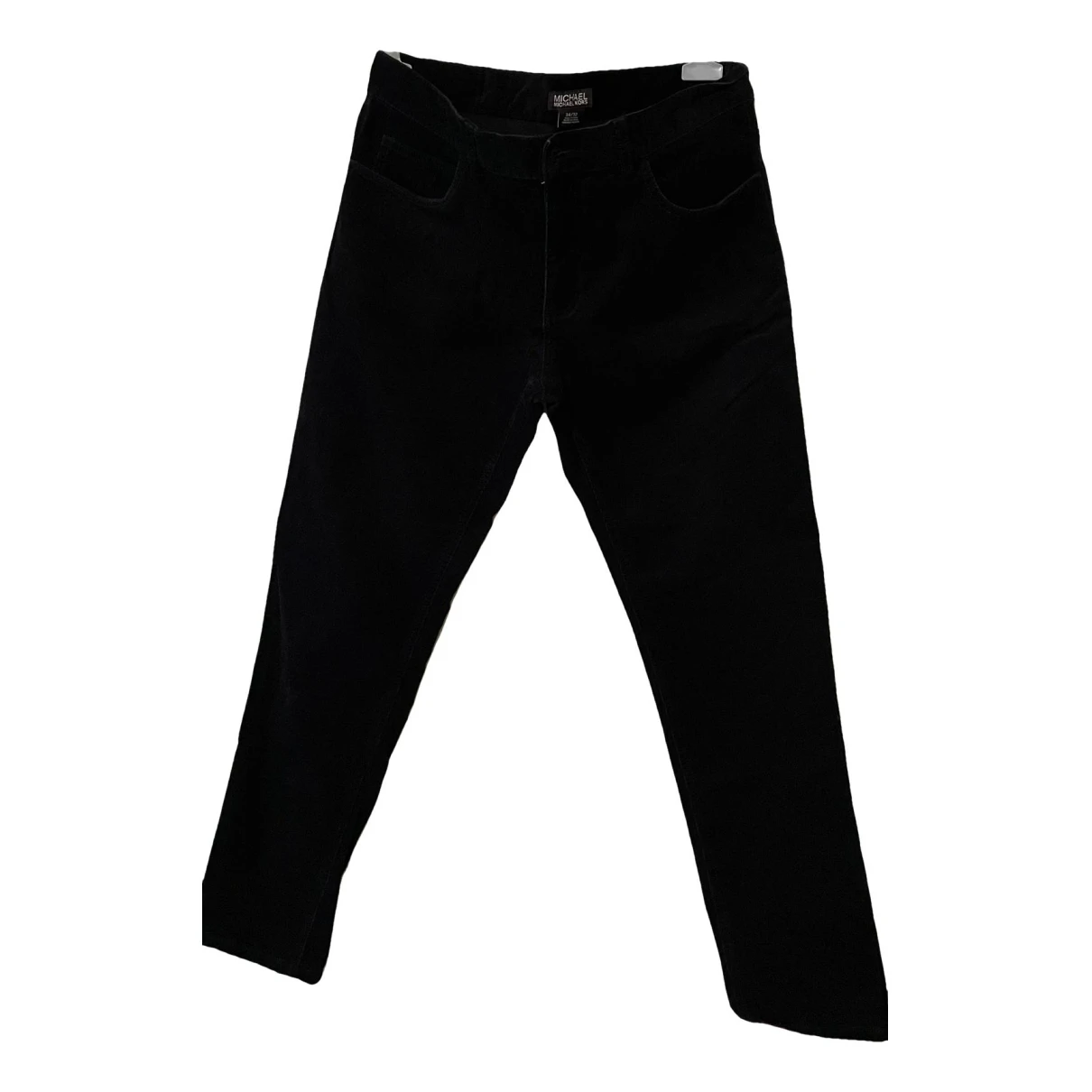 Pre-owned Michael Kors Straight Jeans In Black