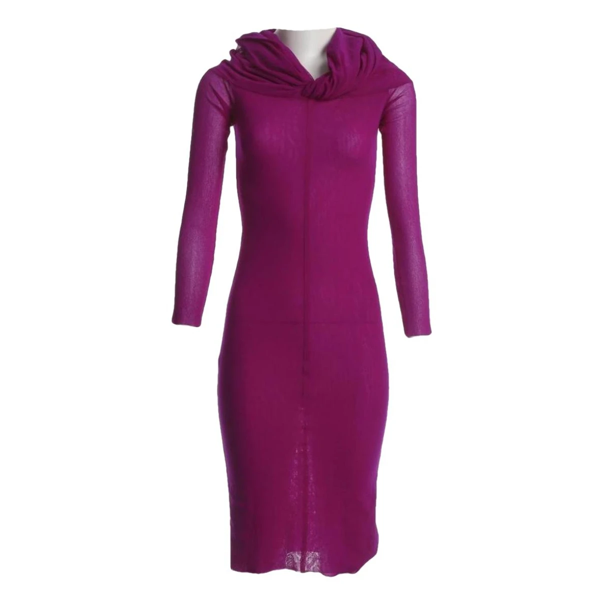 Pre-owned Jean Paul Gaultier Mid-length Dress In Purple