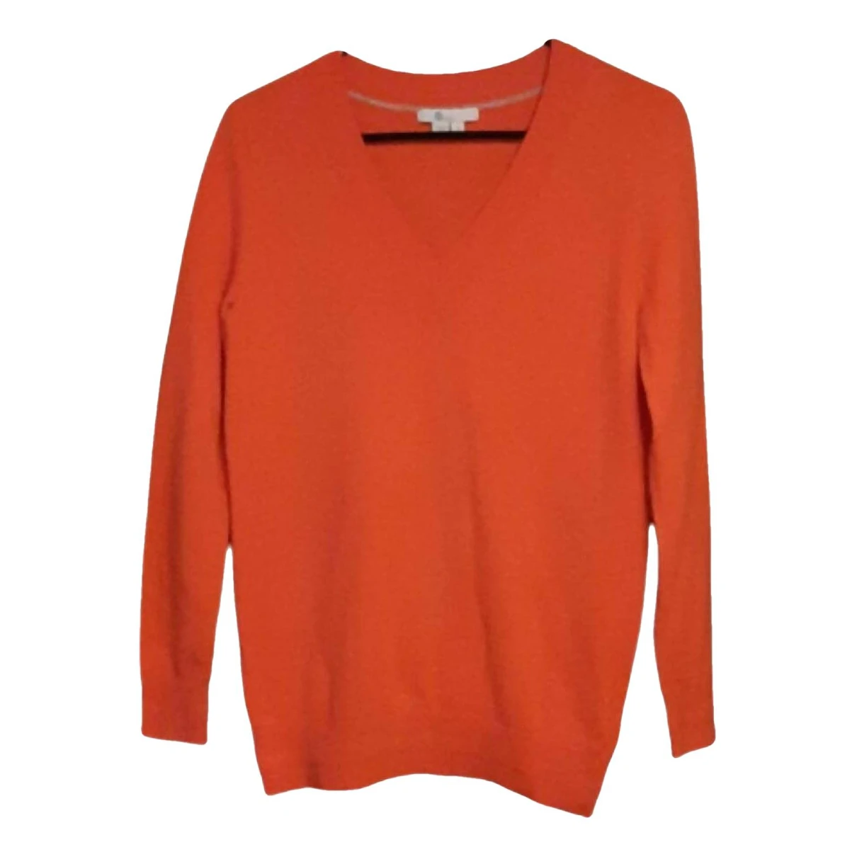 Pre-owned Boden Cashmere Sweatshirt In Orange