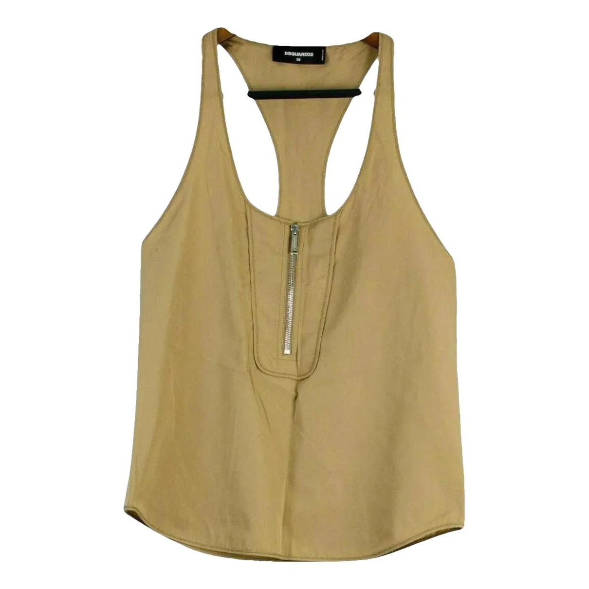 Pre-owned Dsquared2 Vest In Brown