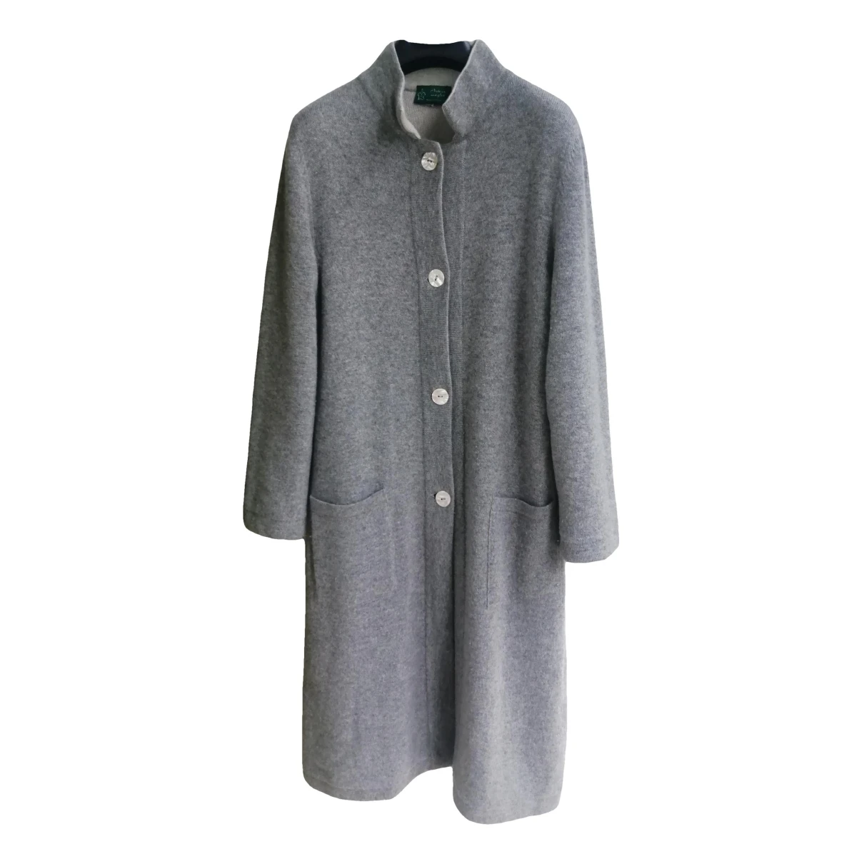 Pre-owned Arte Cashmere Coat In Grey
