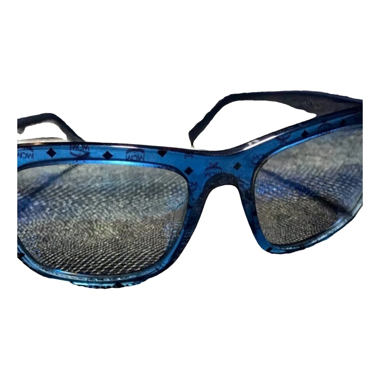 Pre-owned Mcm Sunglasses In Blue