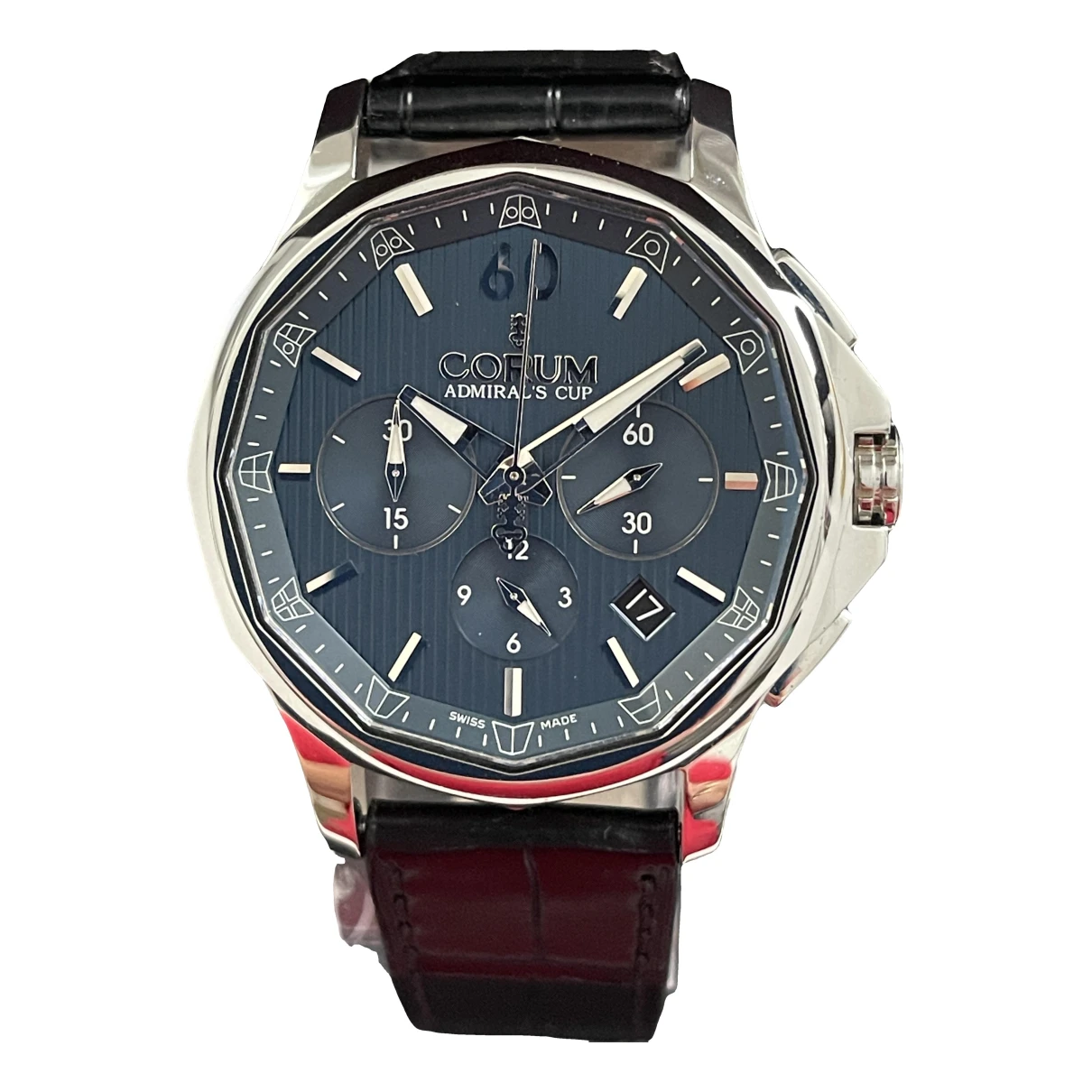Pre-owned Corum Admiral's Cup Watch In Blue
