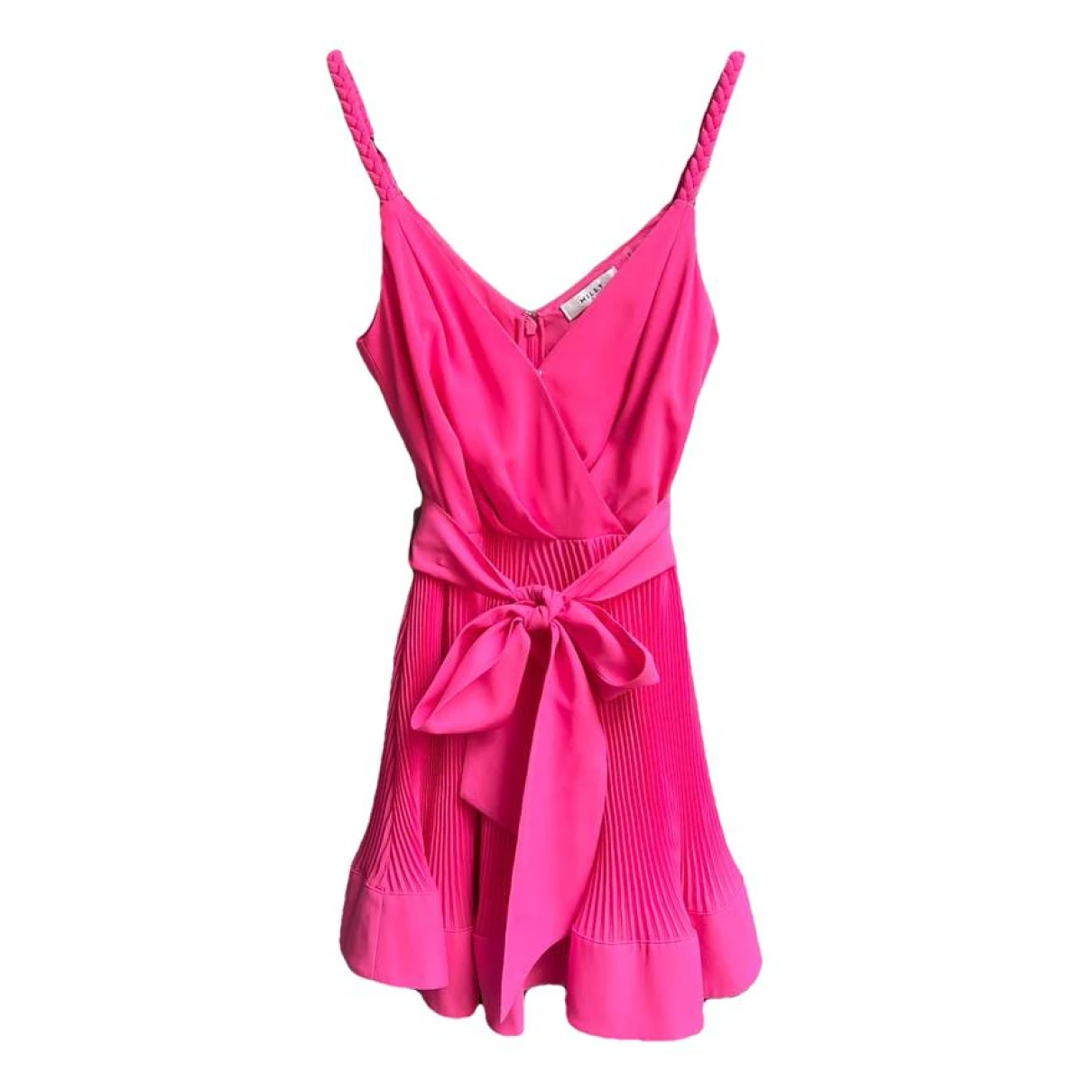 Pre-owned Milly Mini Dress In Pink