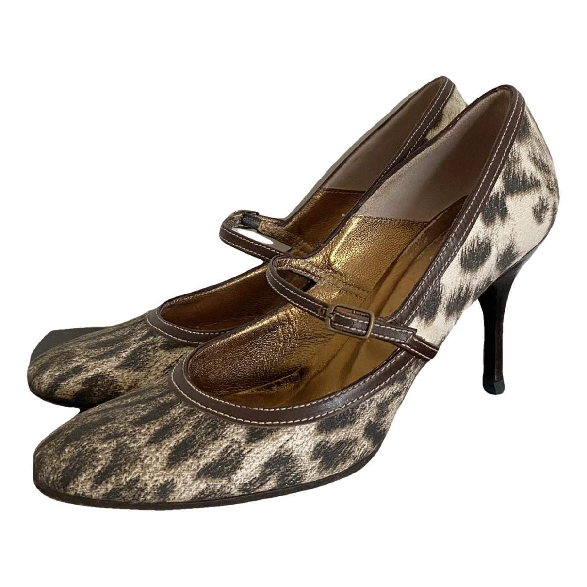 Pre-owned Just Cavalli Leather Heels In Other