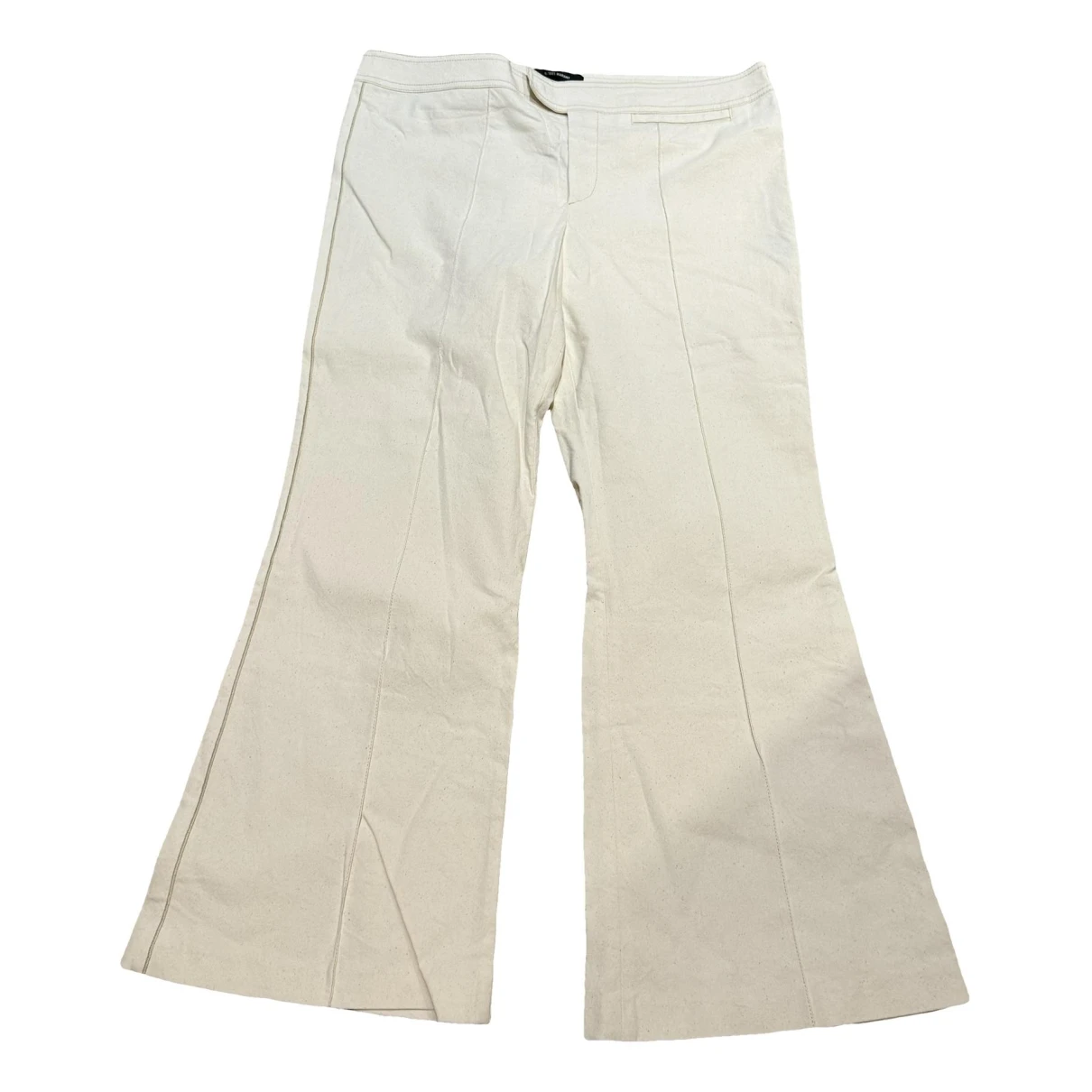 Pre-owned Isabel Marant Trousers In Ecru