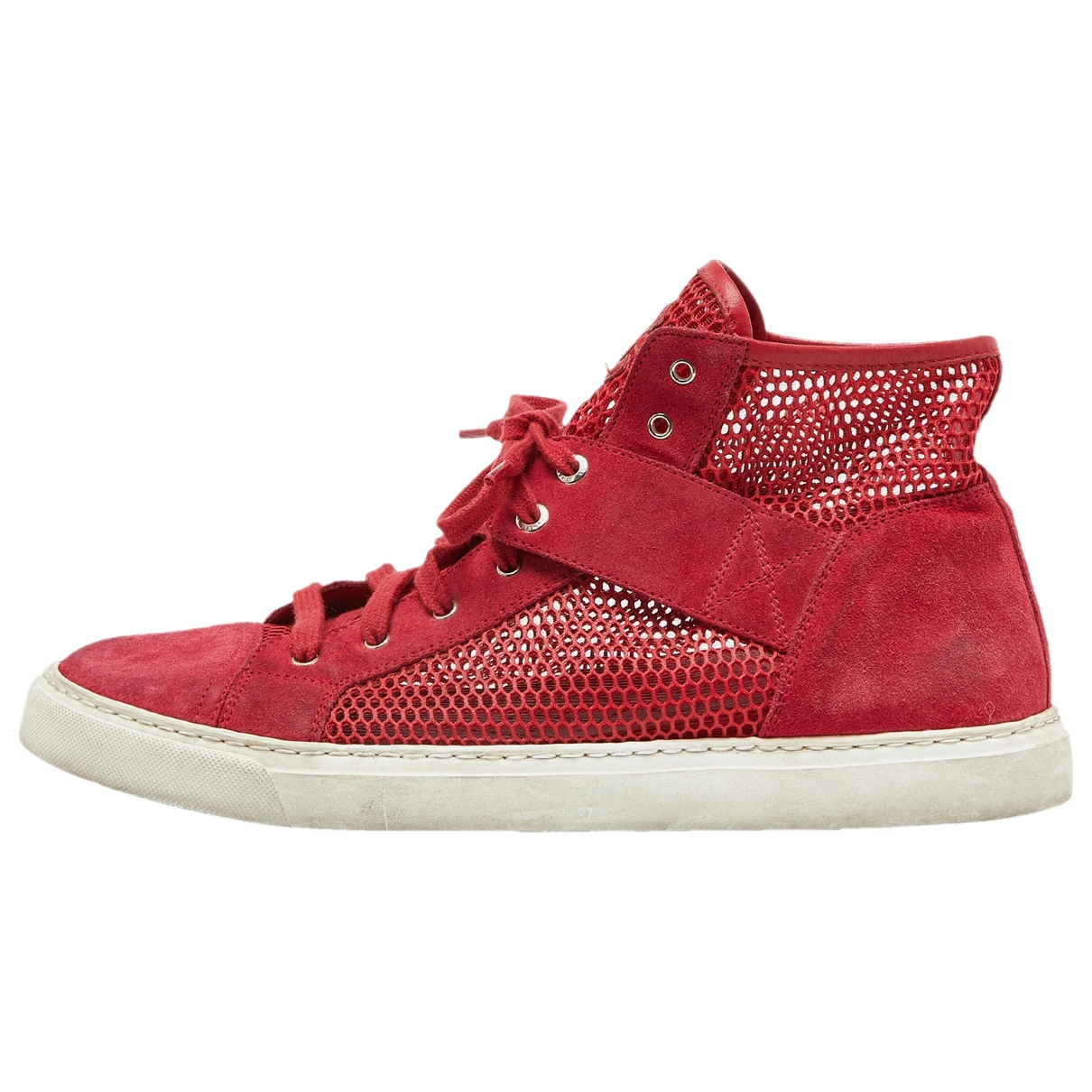 Pre-owned Chanel Trainers In Red