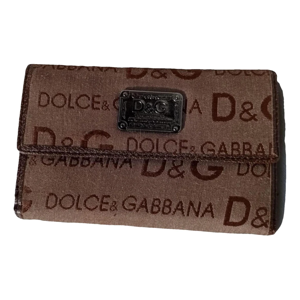 Pre-owned Dolce & Gabbana Wallet In Brown