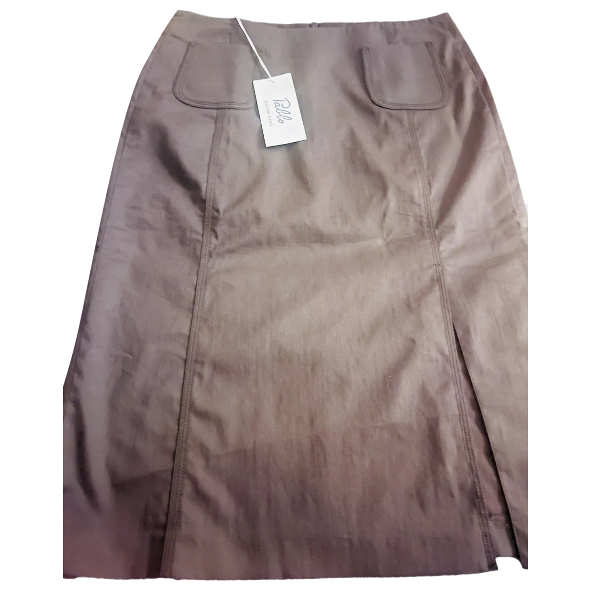Pre-owned Gerard Darel Mid-length Skirt In Brown