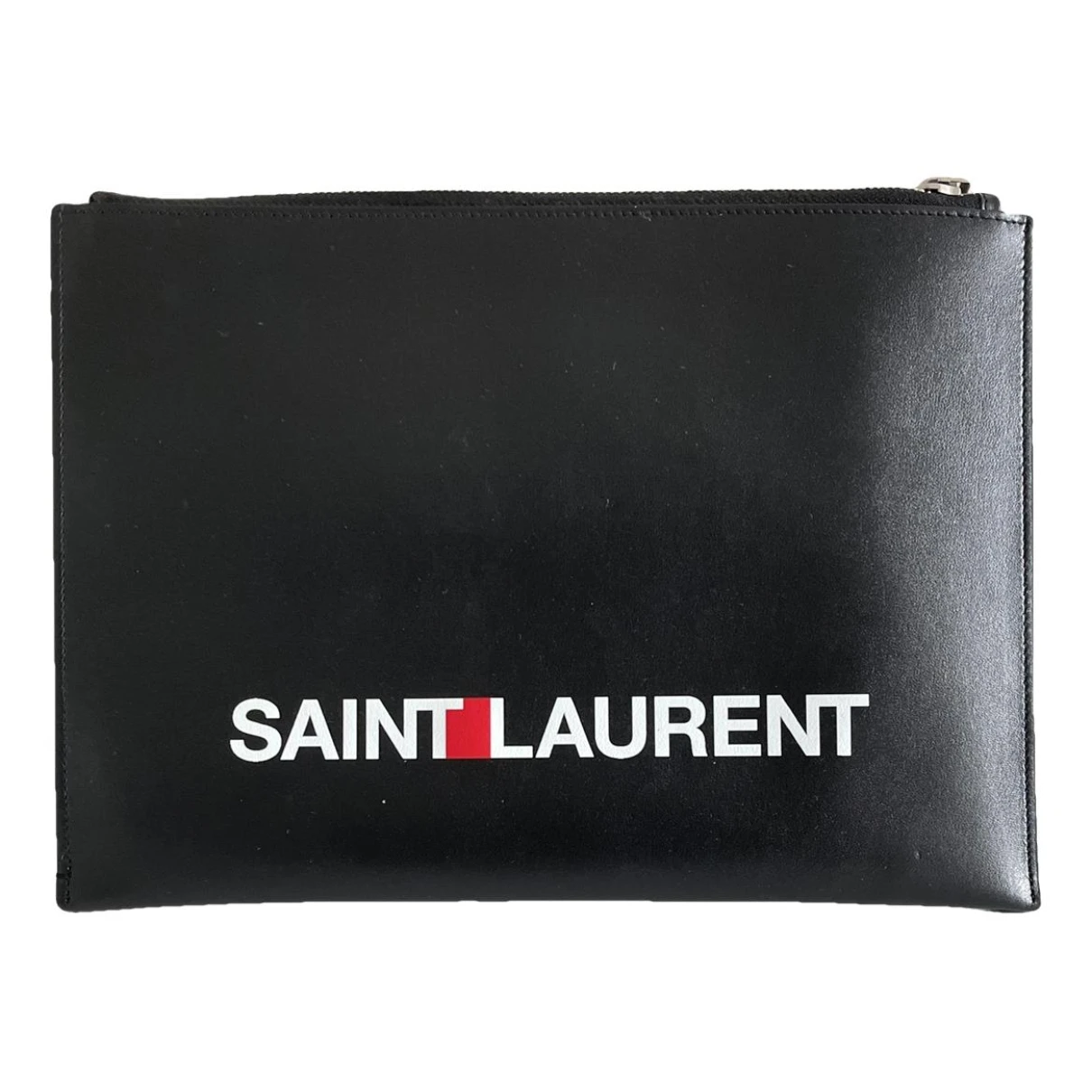 Pre-owned Saint Laurent Leather Small Bag In Black