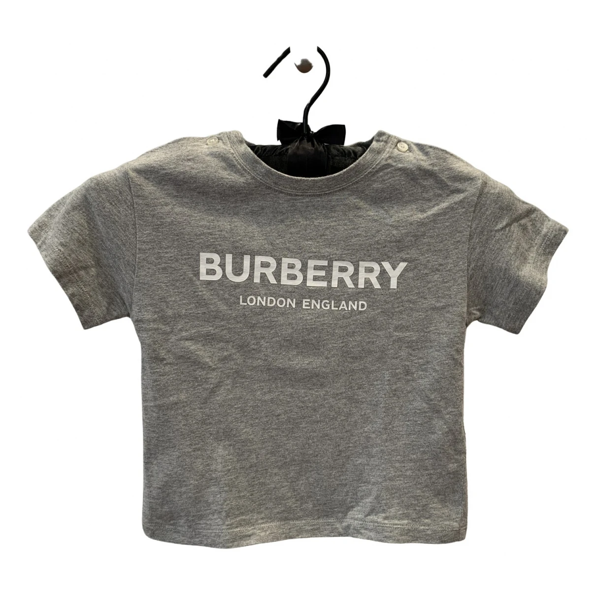 Pre-owned Burberry Kids' T-shirt In Grey