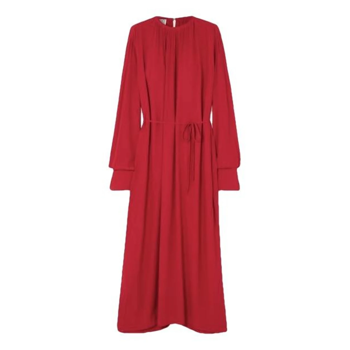 Pre-owned Totême Maxi Dress In Red