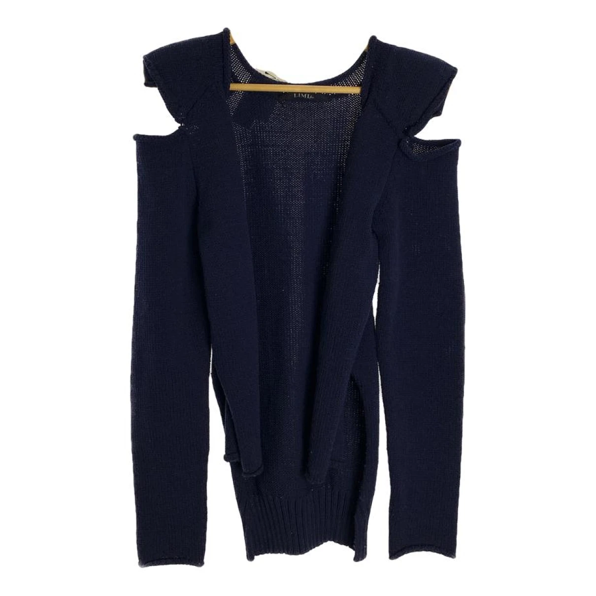 Pre-owned Limi Feu Cardigan In Navy