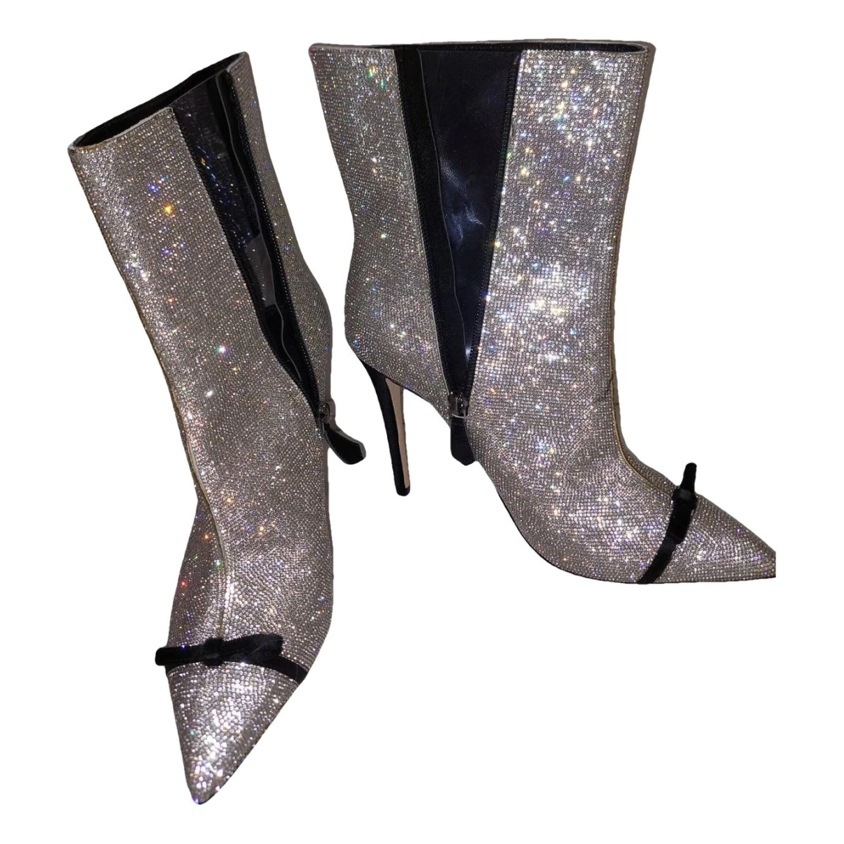 Pre-owned Marco De Vincenzo Leather Boots In Metallic