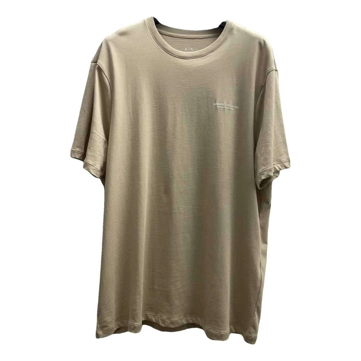Pre-owned Armani Exchange T-shirt In Beige